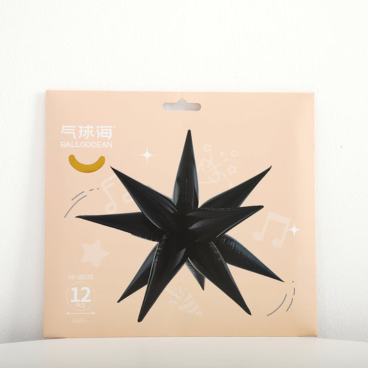 HI-B030 Exploding star (black)