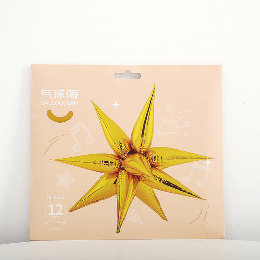 HI-B030 Exploding star (gold)